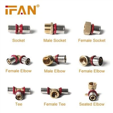 Εφαρμογή πρέσας Brass Pex