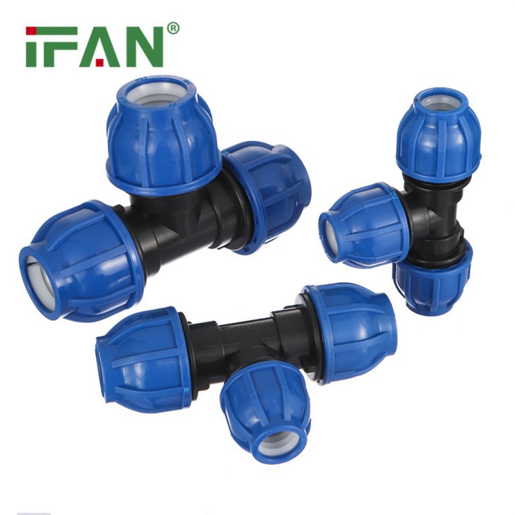 Εξαρτήματα σωλήνων PP Tee HDPE